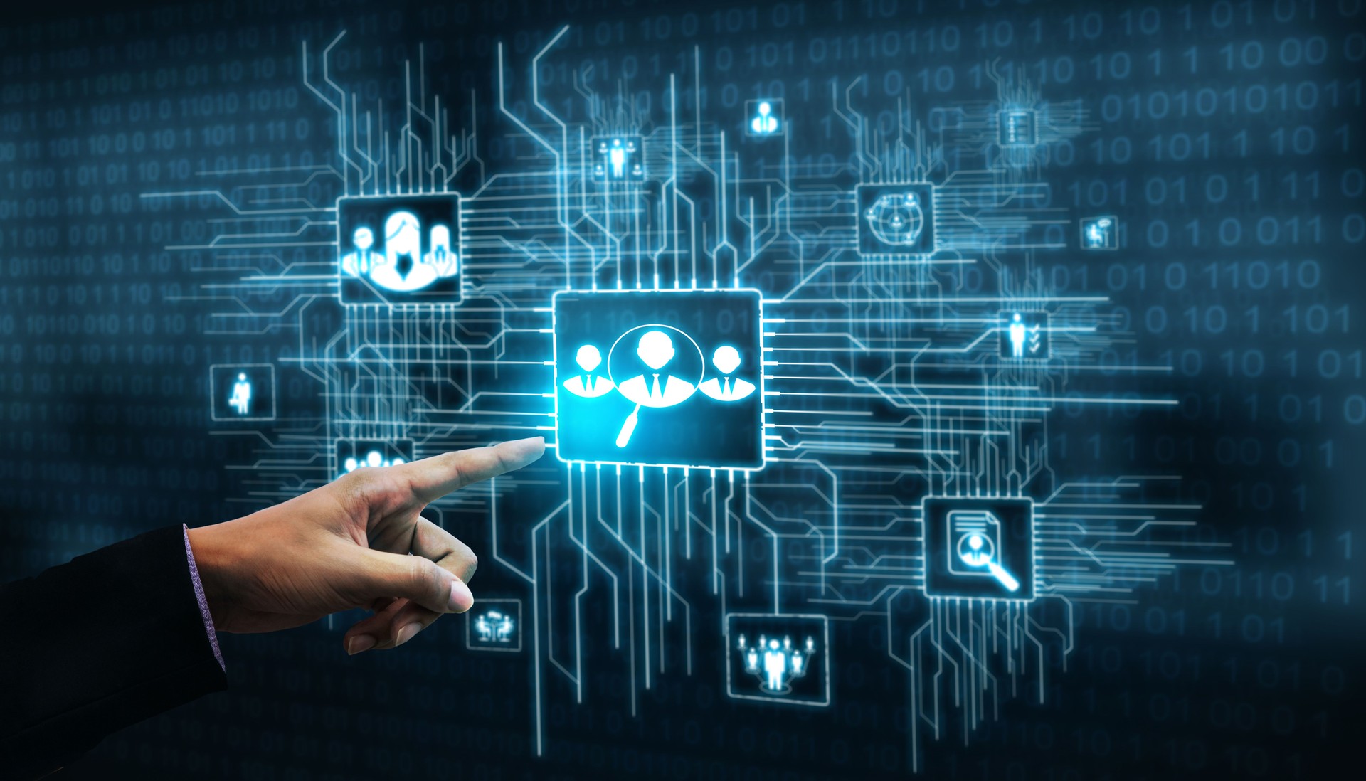 Human Resources and People Networking Concept