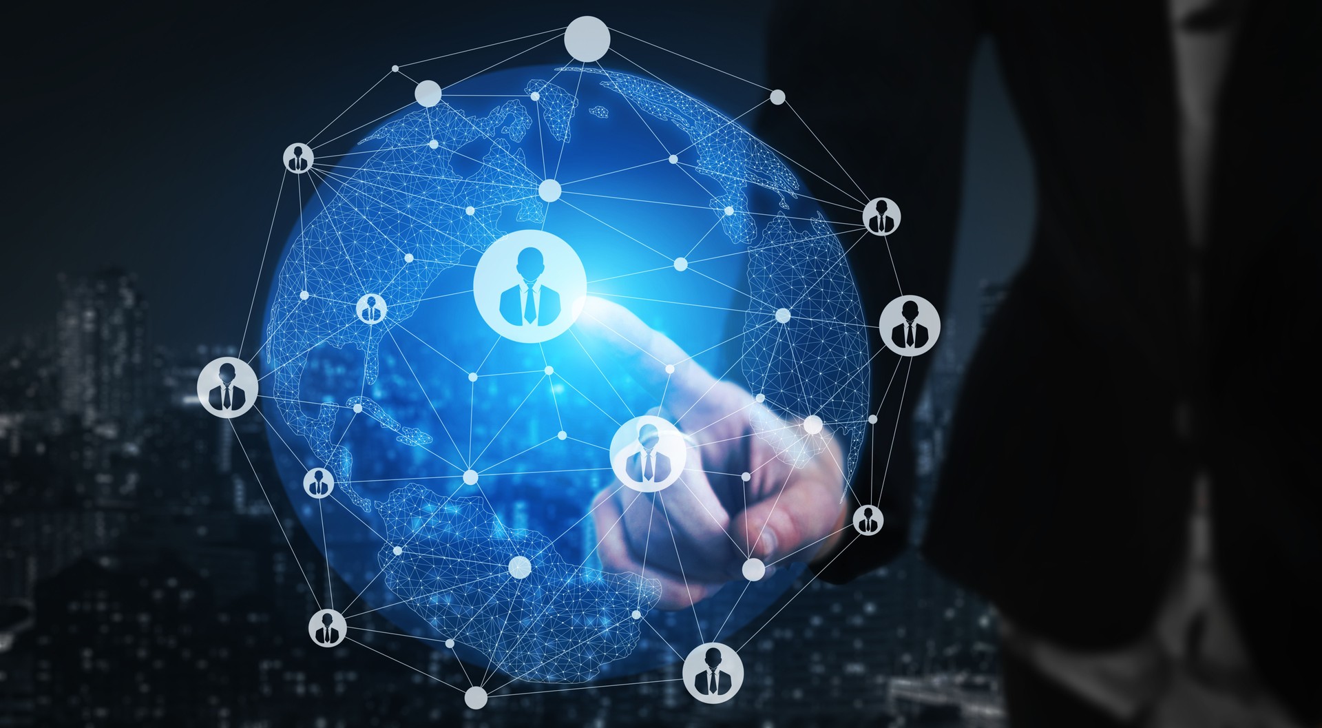 Human Resources and People Networking Concept